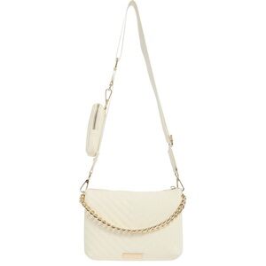 Chevron Quilted Crossbody Bag